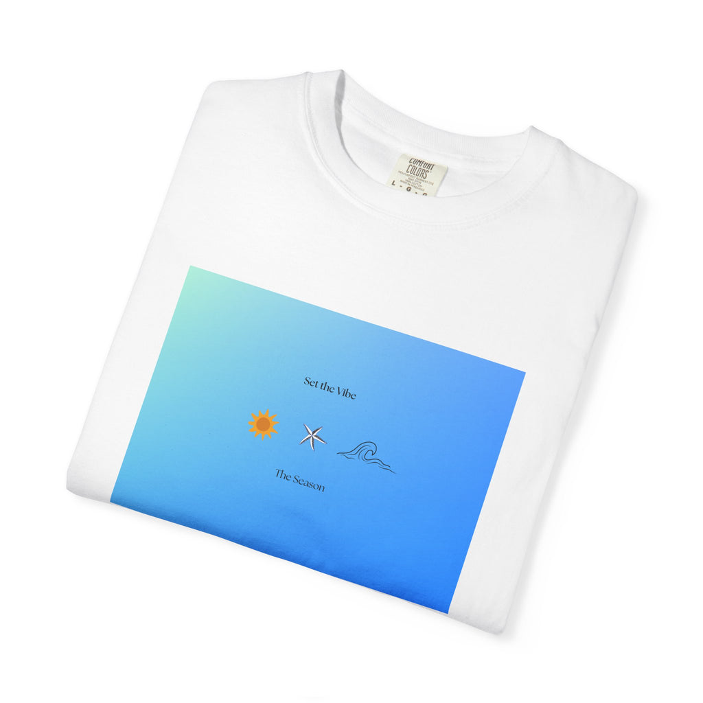 T-Shirt  (Sun • Wave • 'simple life')